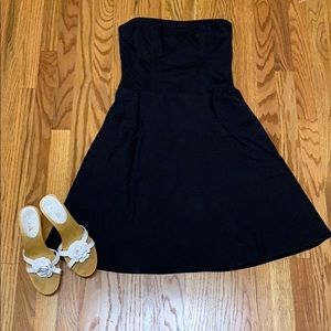 White House Black Market strapless summer dress
